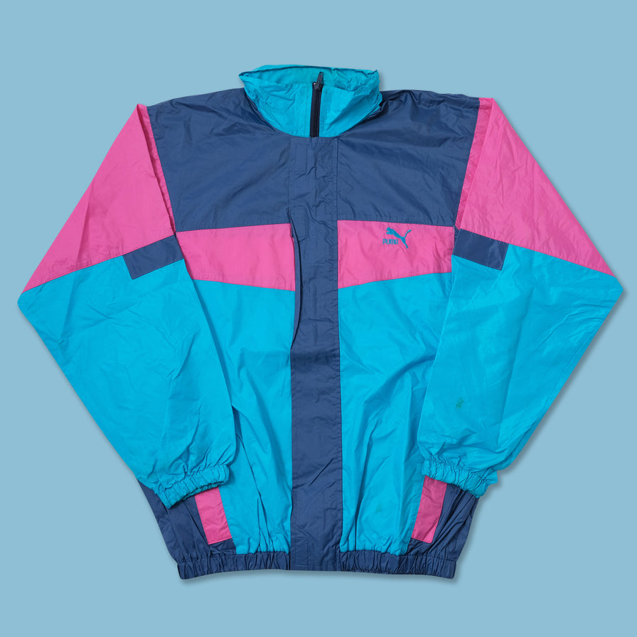 Vintage Puma Rain Jacket Medium 