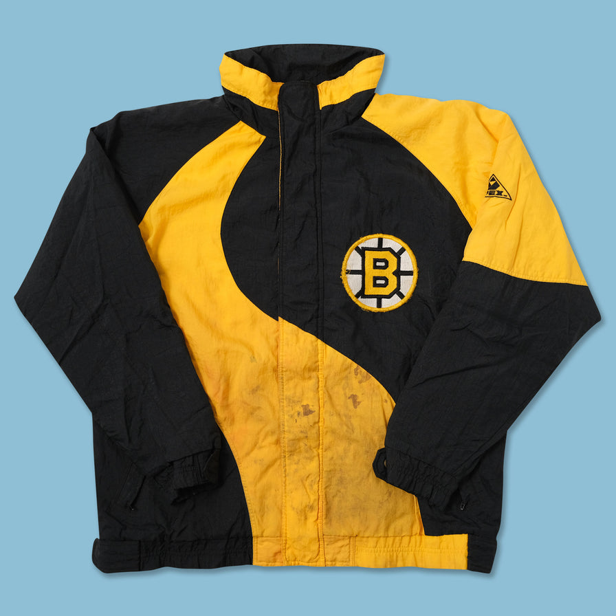 Vintage Boston Bruins Apex Heavy Jacket Size X-Large
