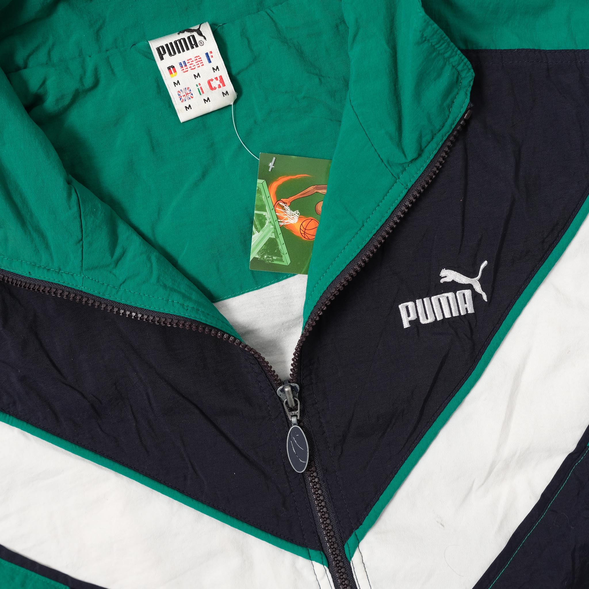Vintage Puma Track Jacket Medium | Double Double Vintage