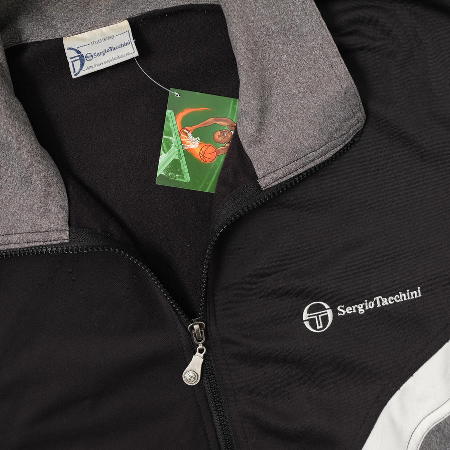 Vintage Sergio Tacchini Track Jacket Large 