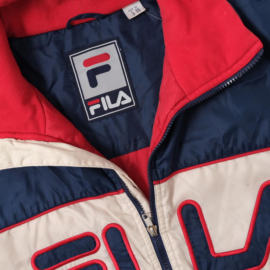 Vintage Fila Padded Jacket Medium 