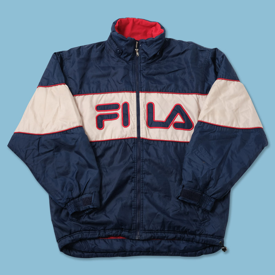Vintage Fila Padded Jacket Medium 