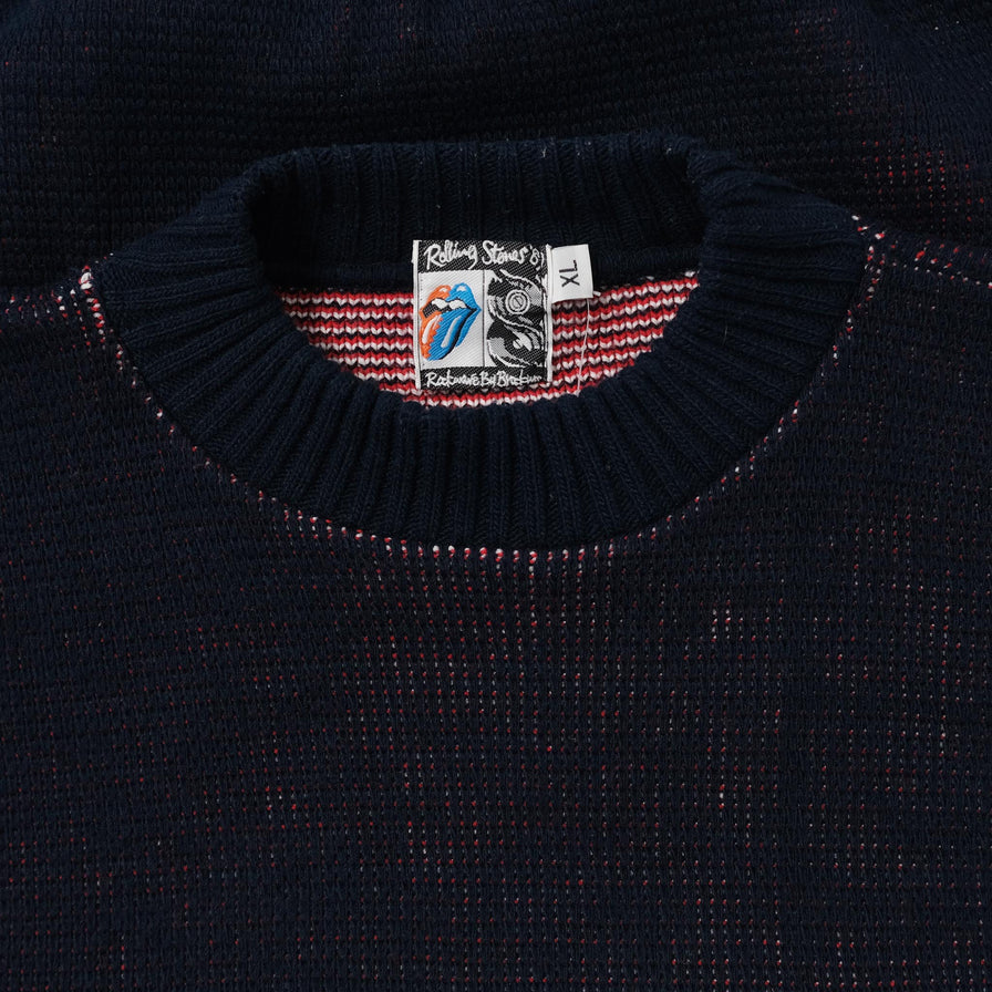 Vintage 1989 Rolling Stones Knit Sweater XLarge 