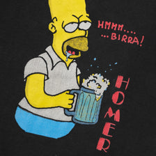 Vintage Homer Simpson Sweater Medium 