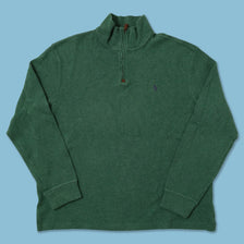 Vintage Polo Ralph Lauren Q-Zip Knit Sweater XLarge 