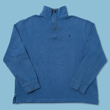 Polo Ralph Lauren Q-Zip Knit Sweater Large 