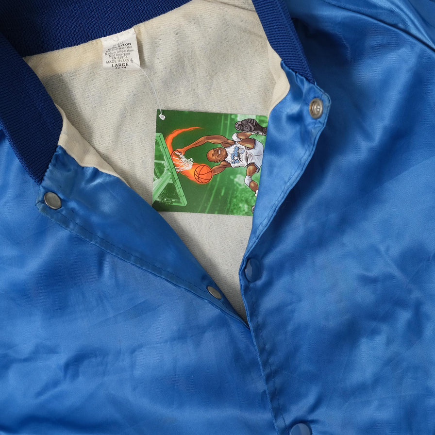 Vintage Satin College Jacket Large 