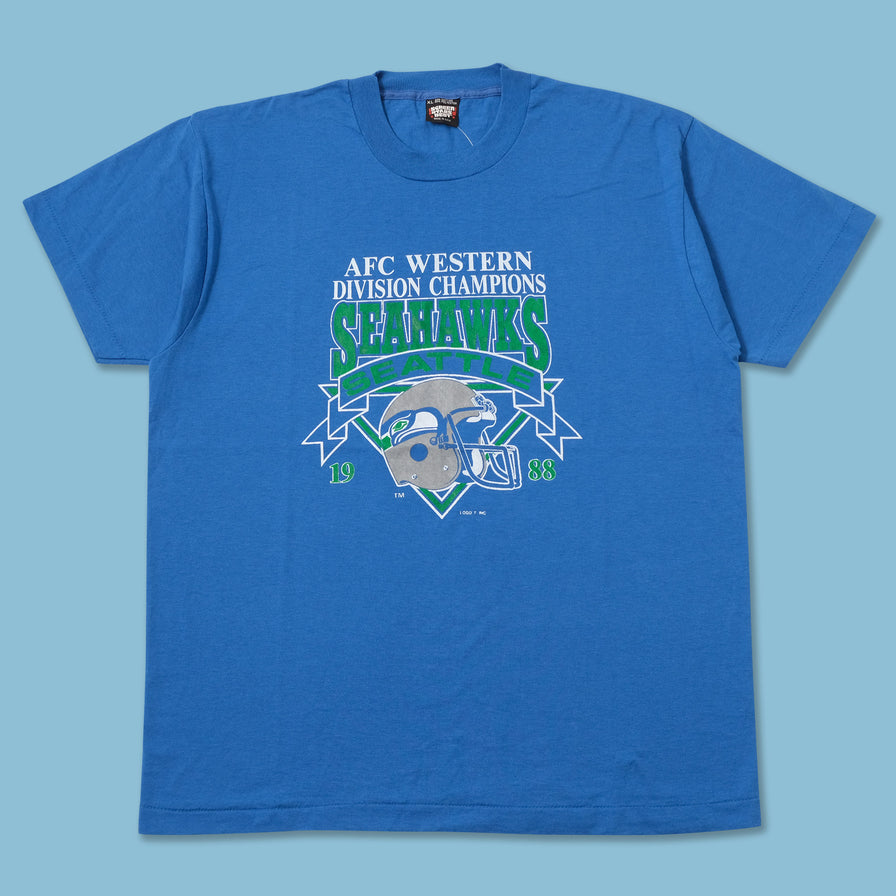 1988 Seattle Seahawks T-Shirt Large 