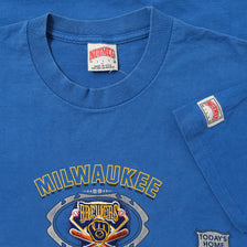 Vintage Nutmeg Milwaukee Brewers T-Shirt XLarge 