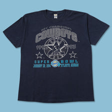 1993 Cowboys NFC Champions T-Shirt XLarge 