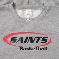 Vintage Adidas Saints Basketball Sweater XLarge 