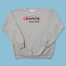Vintage Adidas Saints Basketball Sweater XLarge 