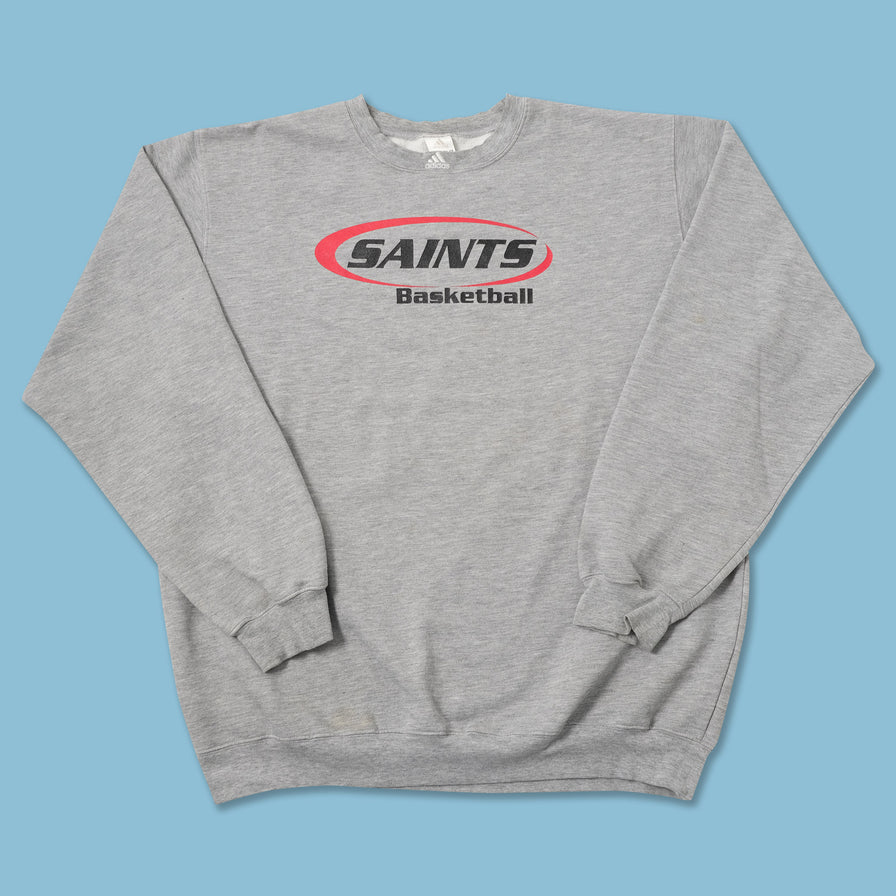 Vintage Adidas Saints Basketball Sweater XLarge 