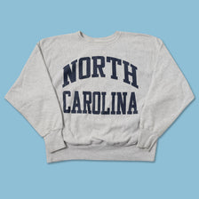 Vintage Champion North Carolina Sweater Large 