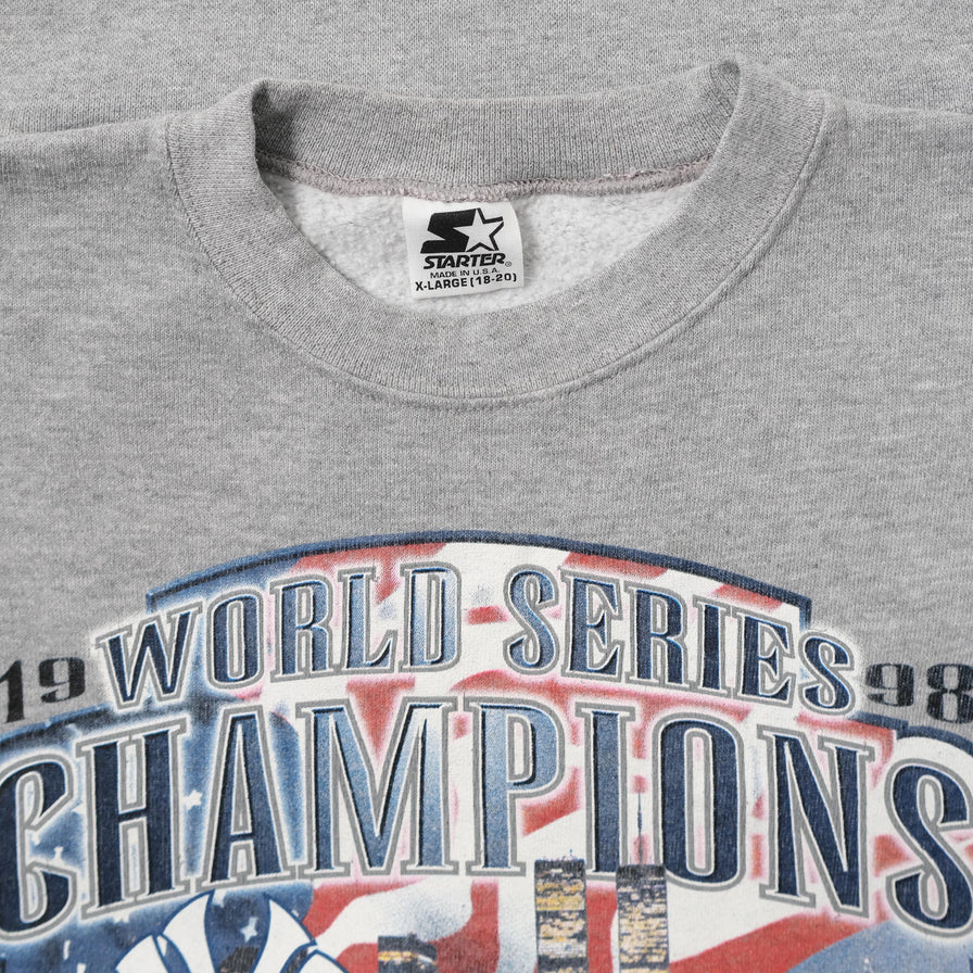 1998 Women's Starter NY Yankees Sweater Small 