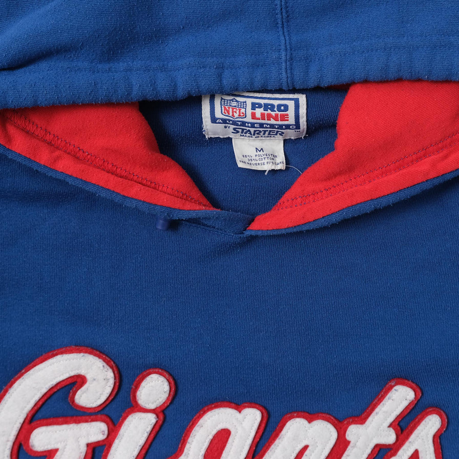 Vintage Starter NY Giants Hoody Medium 