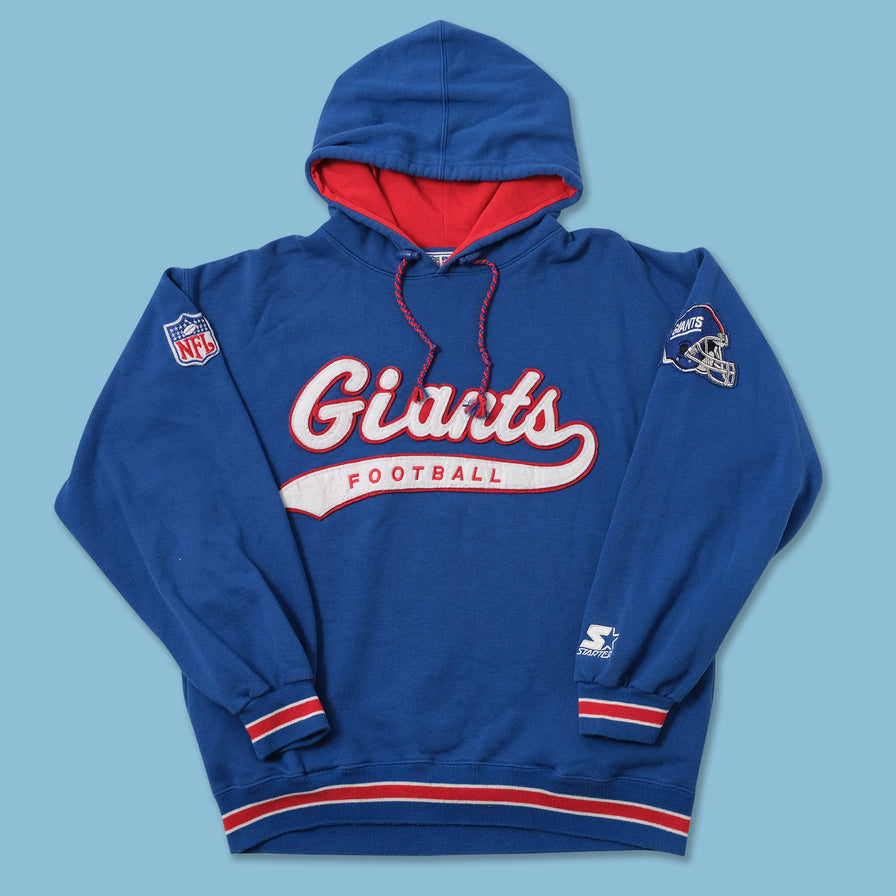 Vintage Starter NY Giants Hoody Medium 