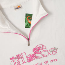 Vintage Ellesse Q-Zip Sweater Small