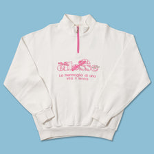 Vintage Ellesse Q-Zip Sweater Small 
