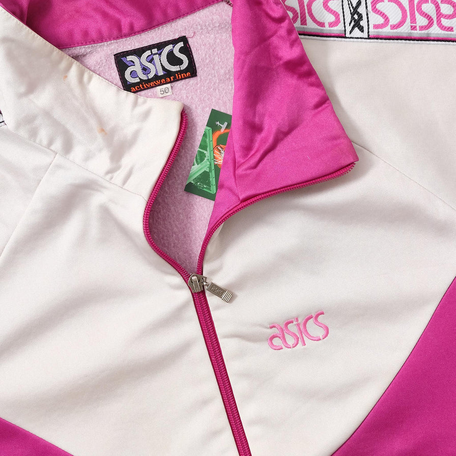 Vintage Asics Track Jacket Medium 