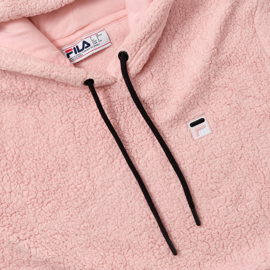 Women's Vintage Fila Fleece Hoody Small 