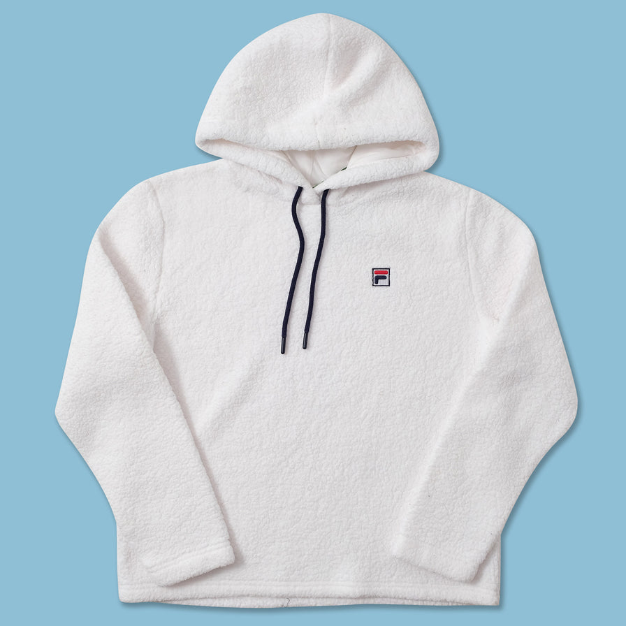 Vintage Fila Fleece Hoody Medium 