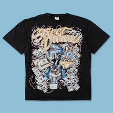Vintage 'Street Dreams' T-Shirt Large 