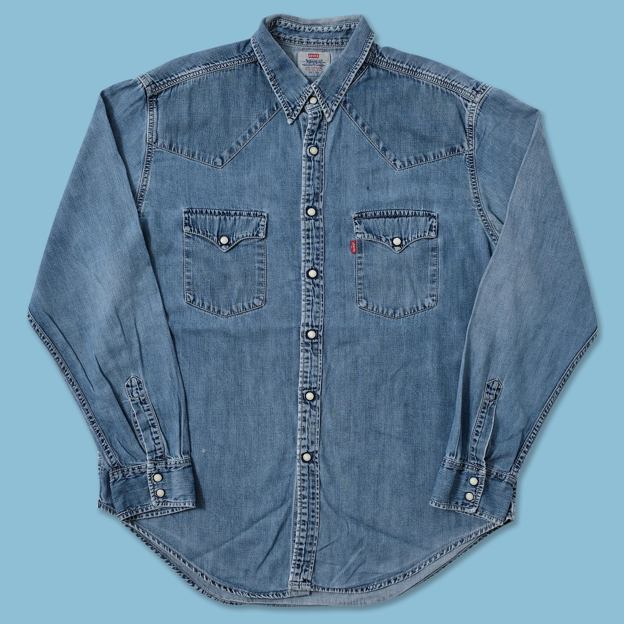 Levi's Vintage Clothing - Denim Family Camp-Collar Cotton
