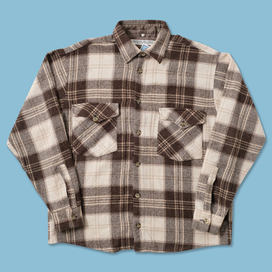 Vintage Heavy Flannel Shirt Medium 