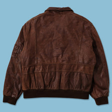 Vintage Marlboro Leather Jacket Medium 