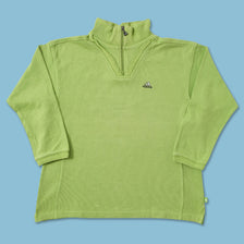 Women's Vintage adidas Q-Zip Sweater Medium 