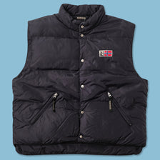 Vintage Napapijri Puffer Vest XLarge 