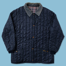 Vintage Barbour Padded Coat Medium 