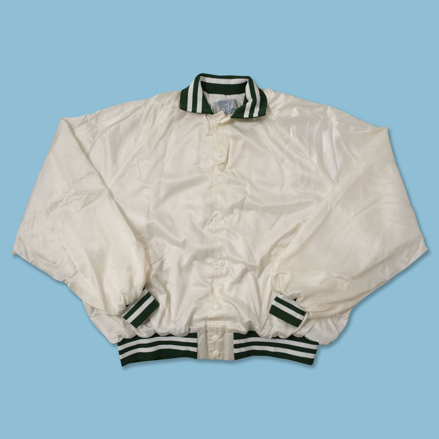Vintage Satin College Jacket 3XLarge 