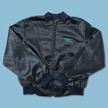 Vintage Satin College Jacket Large 