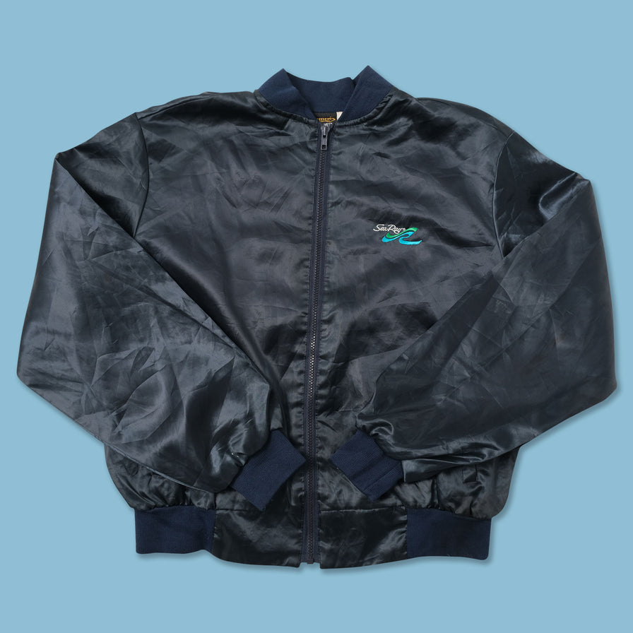 Vintage Satin College Jacket Large 