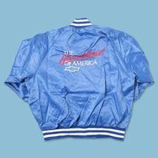 Vintage Chevrolet Satin College Jacket Large