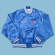 Vintage Bowling Satin College Jacket 3XLarge 
