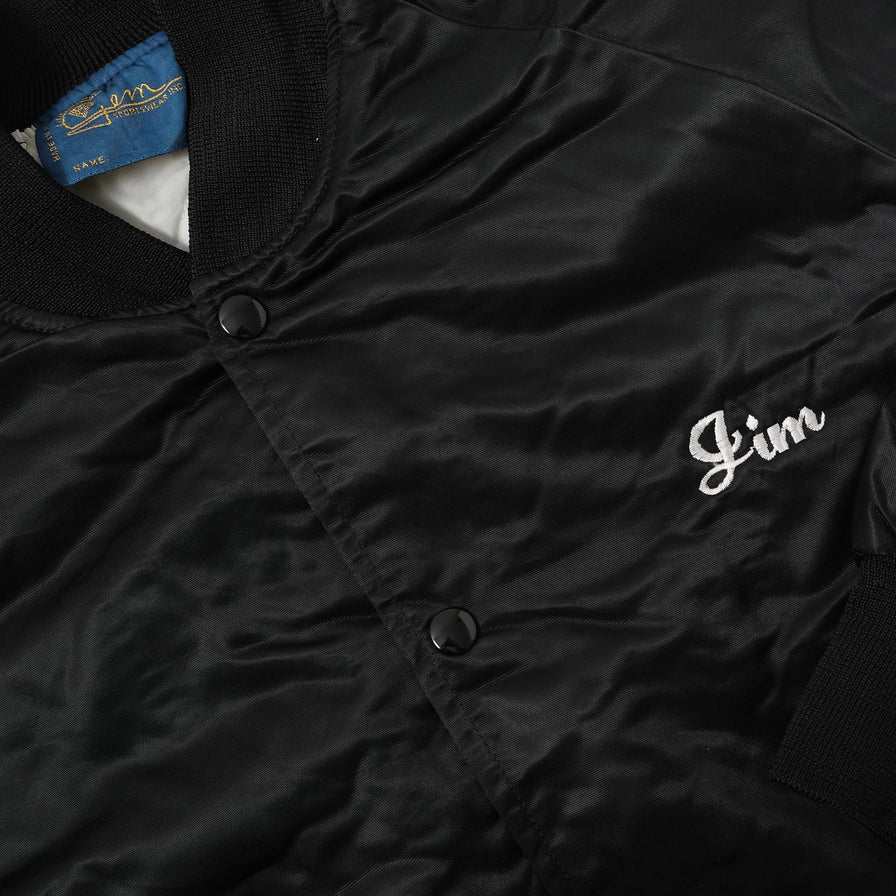 Vintage Satin College Jacket XXLarge 