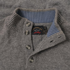 Vintage Paul Shark Merino Wool Sweater Large 