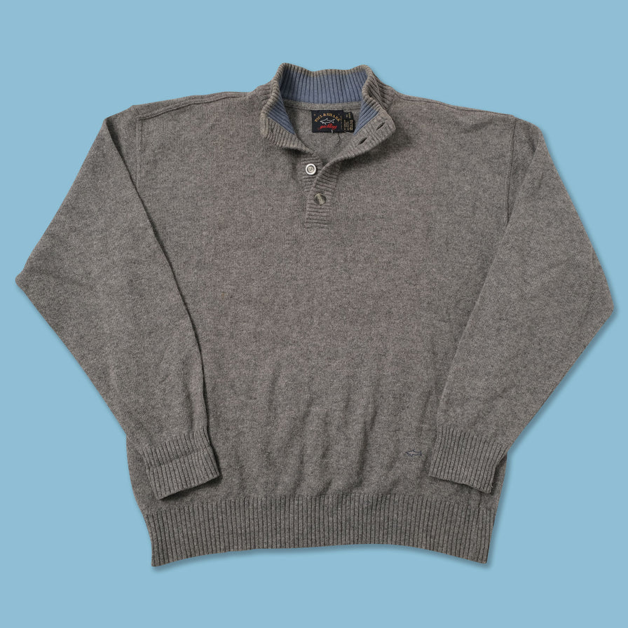 Vintage Paul Shark Merino Wool Sweater Large 