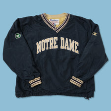 Vintage Champion Notre Dame Windbreaker XLarge 