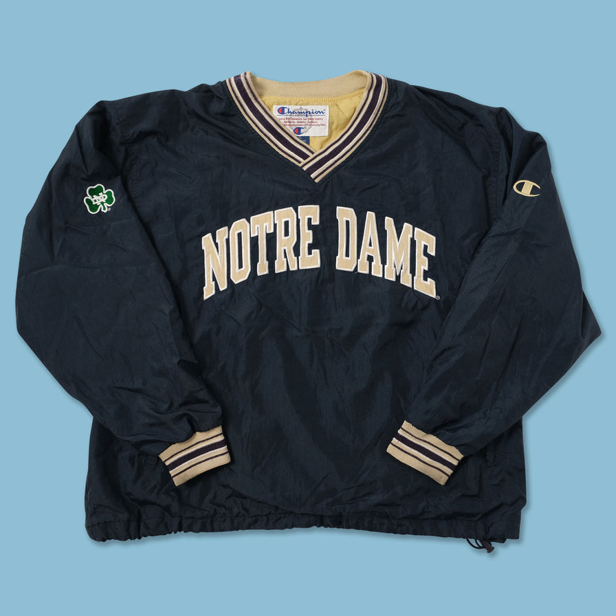 Vintage Champion Notre Dame Windbreaker XLarge 