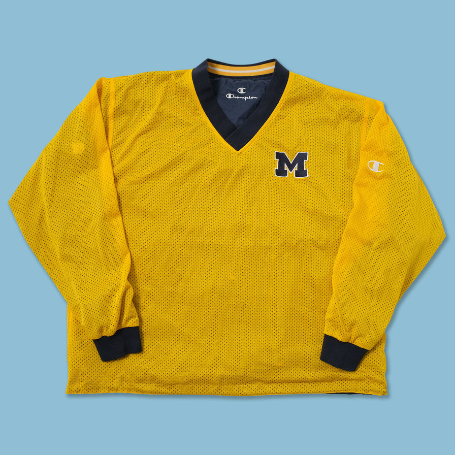 Vintage Champion Michigan Wolverines Windbreaker XLarge 