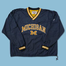 Vintage Champion Michigan Wolverines Windbreaker XLarge 
