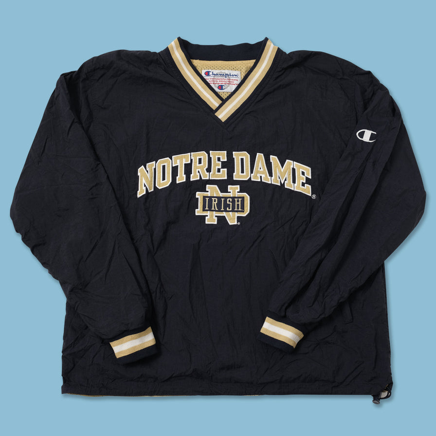 Vintage Champion Notre Dame Windbreaker XLarge 