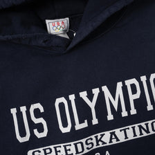 Vintage USA Olympics Speedskating Hoody Small 