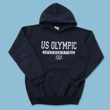Vintage USA Olympics Speedskating Hoody Small 