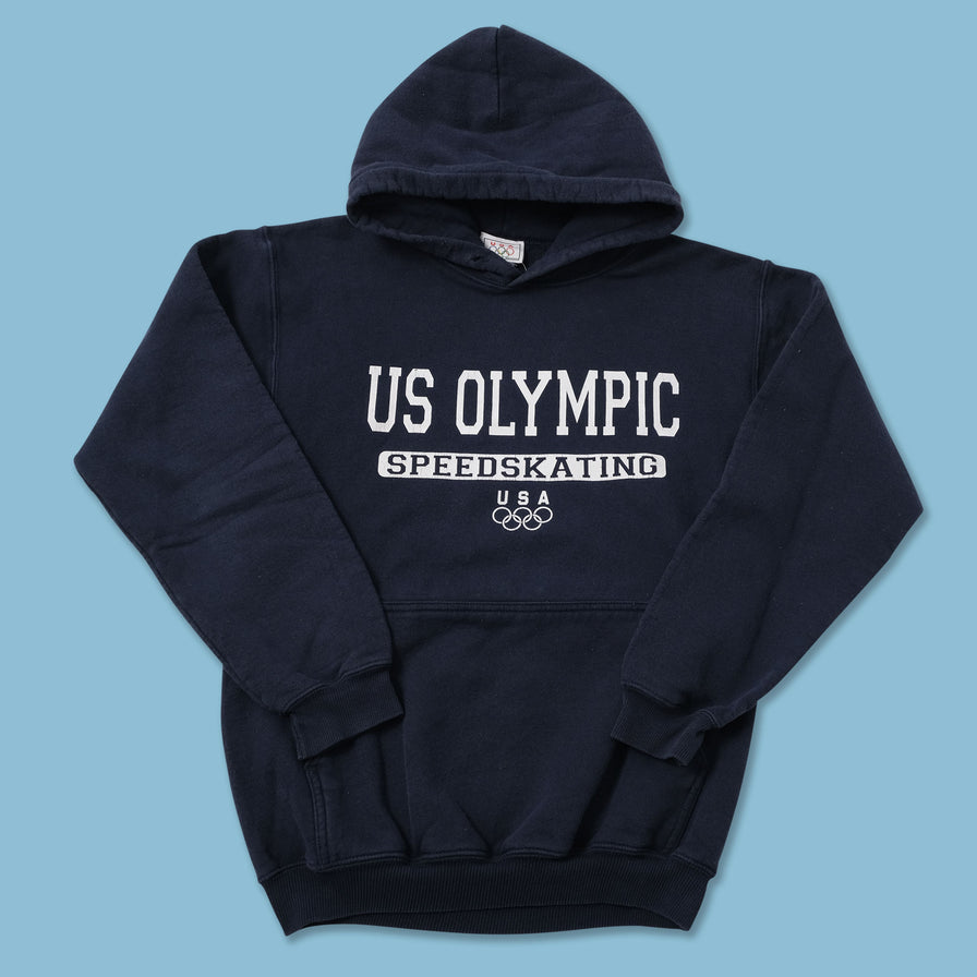 Vintage USA Olympics Speedskating Hoody Small 