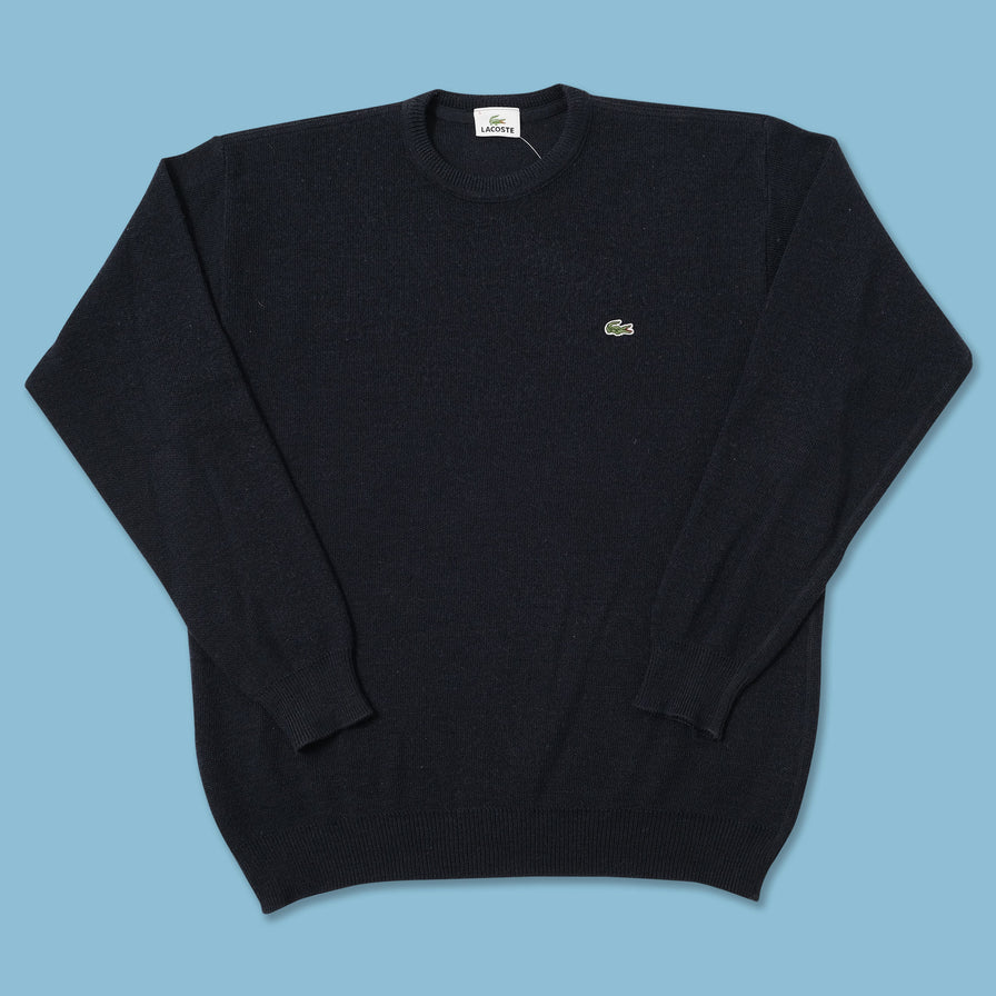 Vintage Lacoste Knit Sweater Medium 